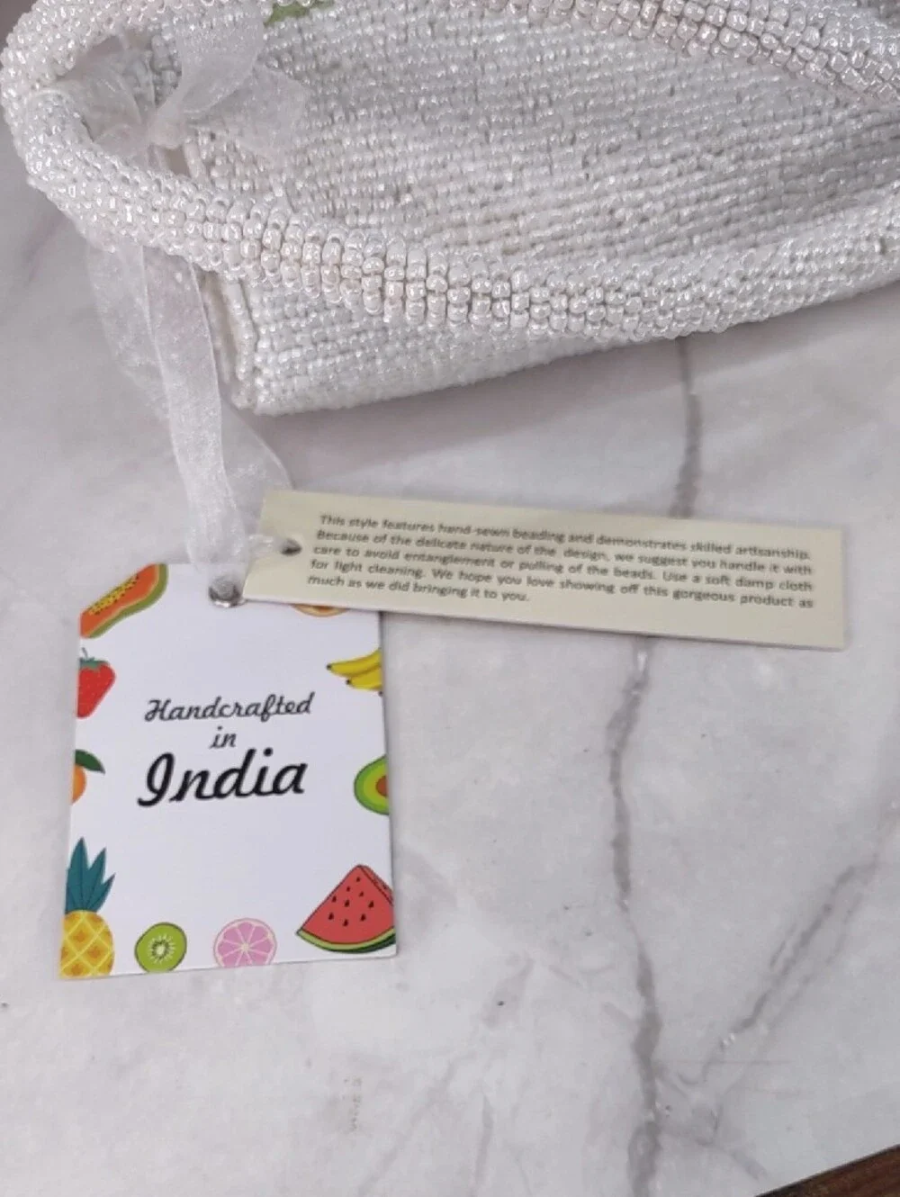Artisan Crafted whimsical white